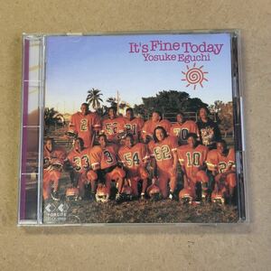 送料無料☆江口洋介『It's Fine Today』CD☆美品☆アルバム☆313