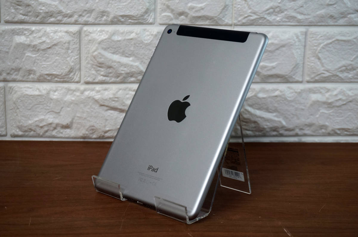 Apple iPad mini 4 MK6Y2J/A A1550 《 16GB / Wi-Fi + Cellularモデル