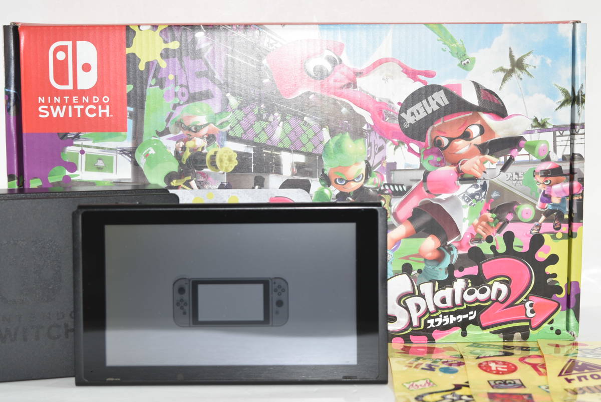 25M 【中古品】 Nintendo Switch XAJシリーズ スプラトゥーン2セット