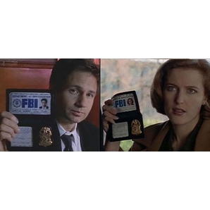 ☆ アメリカ 人気 SF系 ドラマ グッズ エックスファイル The X-Files ダナ スカリー ジリアン アンダーソンさん FBI IDカード ☆の画像6