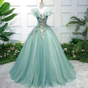  fine quality wedding dress color dress wedding ... party musical performance . presentation stage 