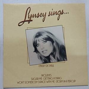 即決 LYNSEY DE PAUL Lynsey Sings　UK　リンジー・ディ・ポール MOR YA 