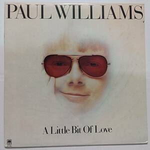 即決 PAUL WILLIAMS A Little Bit Of Love　US　ポール・ウィリアムス　ソフト・ロック YA 