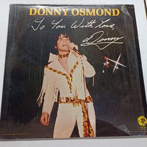 即決 DONNY OSMOND To You With Love　US シュリンク付き　ダニー・オズモンド YA