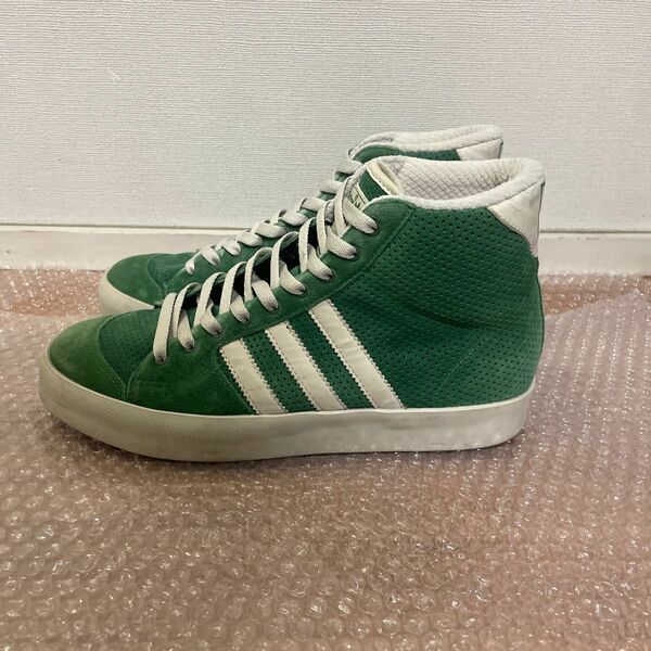 adidas dakota green アディダス ダコタ バッシュ ハイカット グリーン スエード 2004 25.5cm