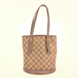 LOUIS VUITTON ルイヴィトン N42240 ダミエ・エベヌ マレ AR0997 ショルダーバッグ プチバケット バケツ ◆3102/掛川店