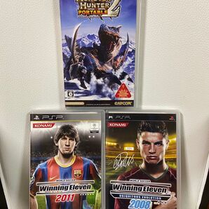 ワールドサッカー ウイニングイレブン 2011と2008セットPSP動作確認済