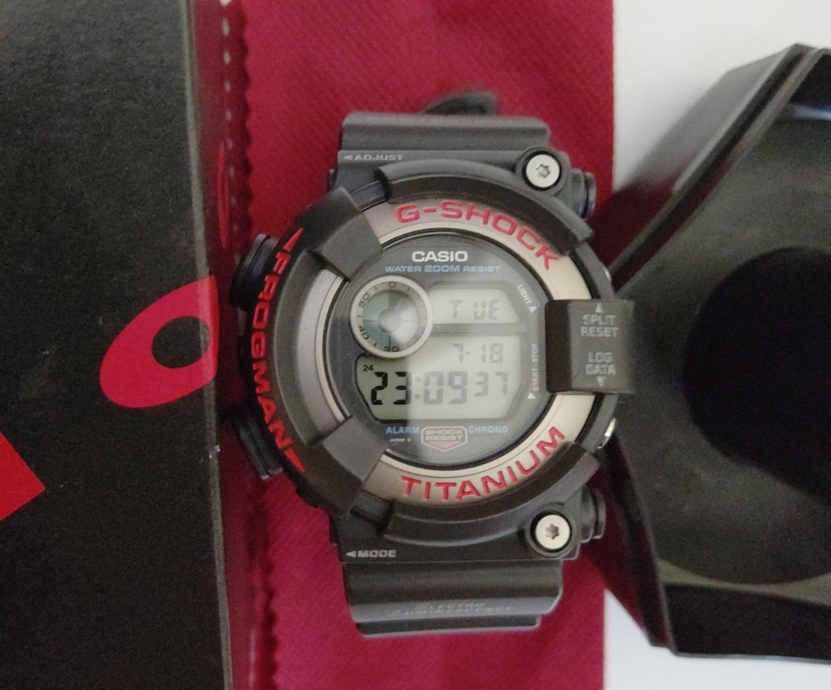 カシオ G-SHOCK FROGMAN DW-8200-1A オークション比較 - 価格.com