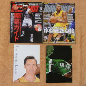 ★12冊セット 雑誌ダンクシュート（2012年10月～13年9月号）★バスケットボール★NBA★DUNKSHOOT★ショット★ローズ★ポスター★レイカーズの画像3