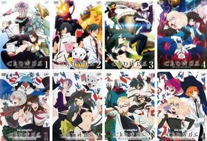 GATCHAMAN CROWDS ガッチャマン クラウズ 全8枚 全4巻 + insight 全4巻 レンタル落ち 全巻セット 中古 DVD