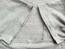 BARNS OUTFITTERS バーンズ ビンテージ レプリカ 4本針 リブ長 半袖 スウェット シャツ S おまけ付き 霜降り 胸ポケ カットソー Tシャツ M_画像9