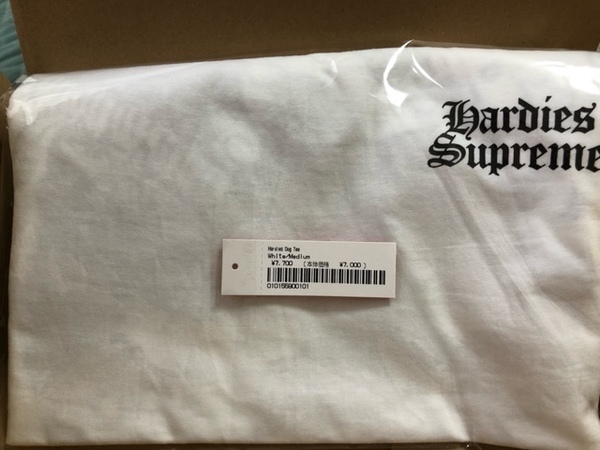 新品未開封 Supreme Hardies Dog Tee White Tシャツ 23SS 白