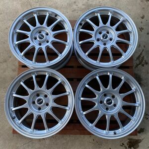 SSR SPEEDSTAR TYPE-F SSF製法 アルミ ホイール 17インチ 17×7.5J PCD:5H/ 100 +48美品 軽量 4本セツト