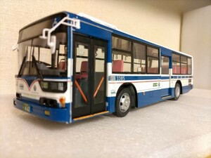 アオシマ模型 1/32京成バス(三菱ふそうエアロスター)素人組立品