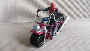 スパイダーマン＆バイク