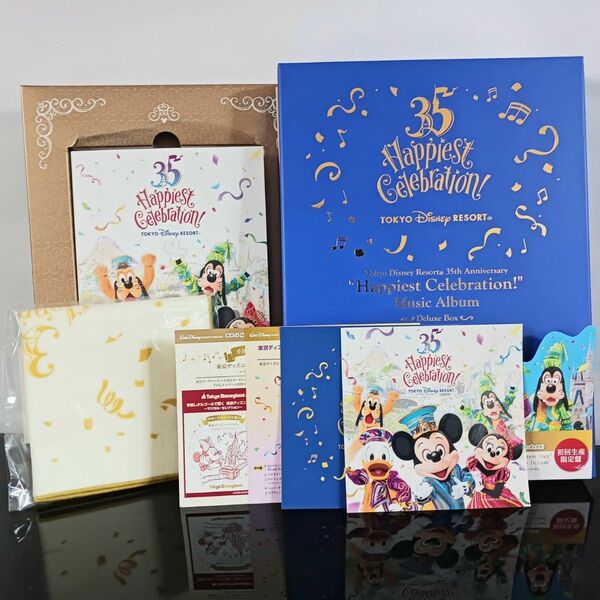 CD 東京ディズニーリゾート 35周年 “ハピエストセレブレーション！ ミュージックアルバム デラックスボックス