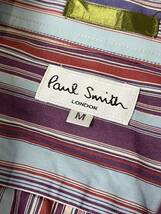 Paul Smith 長袖シャツ ストライプ シャツ Mサイズ 古着_画像2