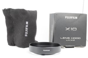 ★新品★ FUJIFILM LH-X10 レンズフード★元箱付き★ #G176