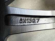 S3600 新品 4本 バイソン 5.5J +22 139.7 ブラック 黒 185/85R16 オープンカントリー R/T トーヨー ホワイトレター ジムニー カスタム RT_画像7