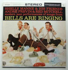 ◆ SHELLY MANNE & His Friends / Bells Are Ringing ◆ Contemporary S7559 (black:dg) ◆