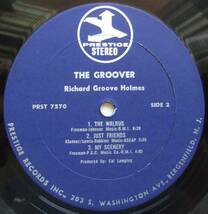 ◆ RICHARD GROOVE HOLMES / The Groover! ◆ Prestige PR 7570 (blue:VAN GELDER) ◆ S_画像4