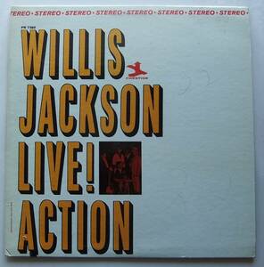 ◆ WILLIS JACKSON - PAT MARTINO / Live ! Action ◆ Prestige PR 7380 (blue:VAN GELDER) ◆ V