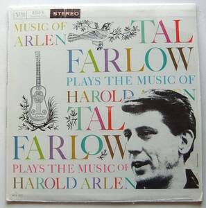 ◆ TAL FARLOW Plays The Music of Harold Arlen ◆ Verve V6-8371 (MGM) ◆