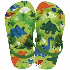  Kids пляжные шлепанцы 15cm ребенок герой сандалии летний DINOSAURSske-ta-