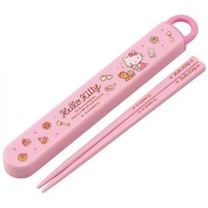  Hello Kitty anti-bacterial dishwasher correspondence sliding chopsticks & chopsticks box set confection ske-ta-