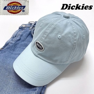 未使用品 Dickies ライトブルー キャップ メンズ レディース アウトドア タグ キャンプ カジュアルダンスゴルフレジャー 水色 ディッキーズ