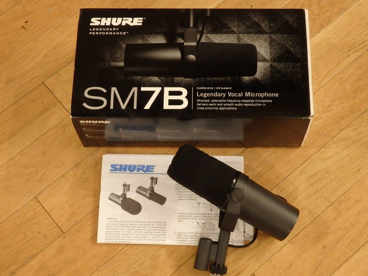USED】SHURE SM7B made in MEXICO | JChere雅虎拍卖代购