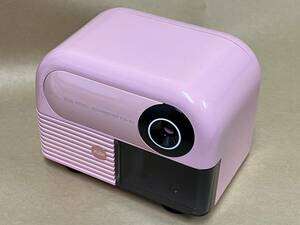  rare! PLUS plus electric pencil sharpener FS-10.... shaving pencil ... operation OK! lovely! pink 