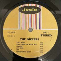 『USオリ/横ロゴ』The Meters - The Meters(1ST) / Josie JOS 4010 / Allen Toussaint_画像5