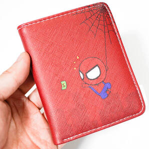 財布 スパイダーマン マーベル 二頭 Avengers MARVEL サイフ アベンジャーズ 2つ折り財布 グッズ【国内発送】