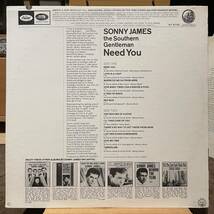 【US盤Org.虹レーベル】Sonny James And The Southern Gentlemen Need You (1968) Capitol Records ST 2703 美品_画像2