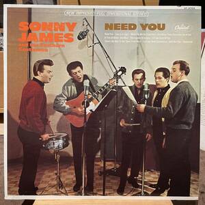 【US盤Org.虹レーベル】Sonny James And The Southern Gentlemen Need You (1968) Capitol Records ST 2703 美品