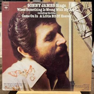 【US盤Org.】Sonny James Sings When Something Is Wrong With My Baby (1976) Columbia KC 34309