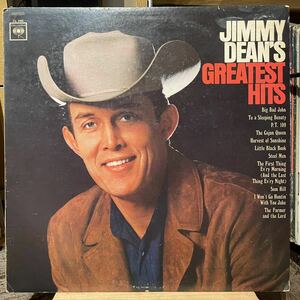 【US盤Org.2Eye Mono】Jimmy Dean Greatest Hits (1966) Columbia CL 2485 50年代録音 アルバム未収録シングル収録