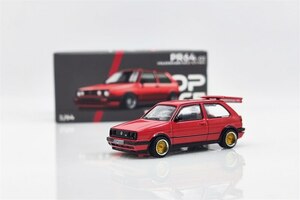 1/64スケール ポップレースゴルフGTI MKIIレッドダイキャストモデルカー