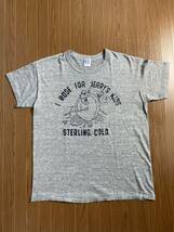 80s Russel old vintage t-shirts made in USA 80年代 染み込みプリント旧タグ アメリカ製 ビンテージ プリント Tシャツ アメカジ 古着_画像2