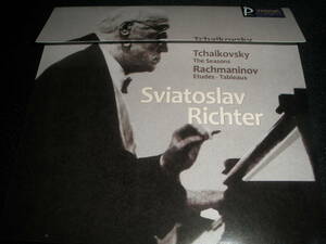 Art hand Auction Richter Tchaikovsky Las cuatro estaciones Rachmaninoff Ejercicios pictóricos Piano 1966 Rusia Papel Sin usar Buen estado, CD, Clásico, Música instrumental