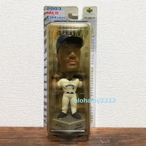 MLB レンジャーズ アレックス ロドリゲス Aロッド UPPER DECK アッパーデック ボブルヘッド バブルヘッド フィギュア A-ROD トレカ カードの画像1