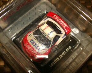 【未開封】06年発売 スカイライン★ロックタイトゼクセル BNR34 GT-R★ちびっこチョロQ「リアルレーシングコレクション２」tana2