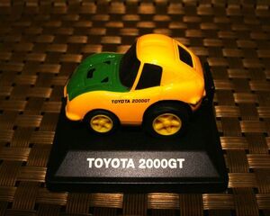 【USED】2006年発売♪TAKARAちびっこチョロQ★トヨタ/TOYOTA 2000GT 台座つき　tana2