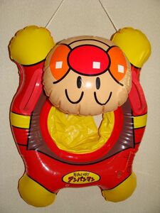 [USED]! Anpanman face attaching baby float .( pair inserting, assistance rope attaching )*agatsuma Pinot chio* R9