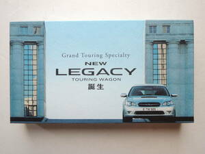 【ビデオカタログのみ】 レガシィ ツーリングワゴン 4代目 BP型 前期 プロモーションビデオ 2003年 13分程度 スバル特注 非売品