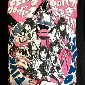 【 公式 】 ももクロ ももいろクローバーZ オフィシャル ツアー Tシャツ ★ IDOL アイドル ★ 希少なXLサイズ BIGシルエット すしおの画像2