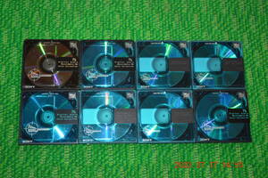 MDディスク 8枚　＊中古＊ SONY Color Collection 74x8 　NET-6