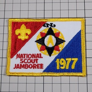 TC117 ボーイスカウト ナショナル スカウト ジャンボリー 70s ビンテージ ワッペン パッチ BSA NATIONAL SCOUT JAMBOREE 1977