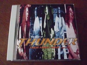 THUNDER/THE BEST OF THUNDER～THEIR FINEST HOUR (and a bit) 国内盤